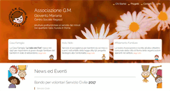 Desktop Screenshot of gioventumarianacsr.it